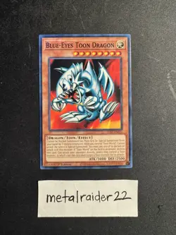 Yugioh Blue-Eyes Toon Dragon LDS1-EN056 Common 1st Edition Near Mint - Image 1