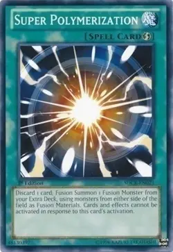 *** SUPER POLYMERIZATION *** SDCR-EN021 YUGIOH! (MINT CONDITION) - Image 1