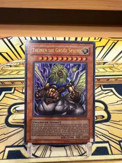 Yugioh Theinen die grosse Sphinx EP1-DE001 Ultra Rare - Image 1
