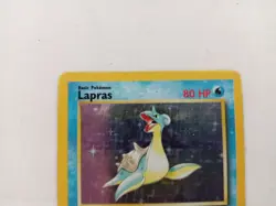 Pokemon Lapras Holo Rare Trading Card Fossil 10/62 Unlimited TCG #Live - Image 2