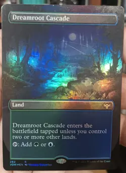 Dreamroot Cascade (Borderless) Innistrad: Crimson Vow Foil - Image 1