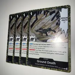 One Piece TCG OP14-096 Ground Death X4 Playset Card Game CCG English - Image 3