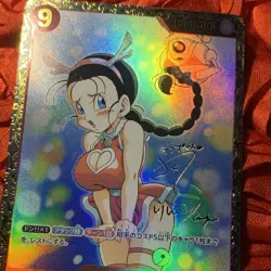 Videl Dragon Ball Christmas Goddess Girls ACG Waifu Holo Anime Card Deer - Image 2
