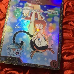 Videl Dragon Ball Christmas Goddess Girls ACG Waifu Holo Anime Card Deer - Image 4