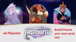 Playset x4 Disney Lorcana- The First Chapter- NON - FOIL You Pick the Cards - Image 1