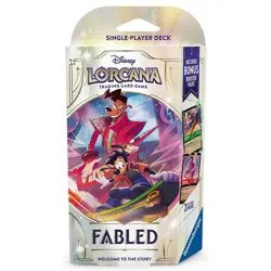 Disney Lorcana Fabled Emerald & Ruby Starter Deck - Image 1