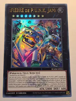 P.U.N.K. JAM FEVER!●YUGIOH●BLMM●SPANISH●ULTRA RARE●1st●NM●E274 - Image 1