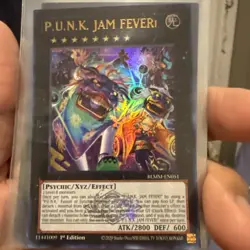 Yugioh P.U.N.K. JAM FEVER! BLMM-EN051 Battles of Legend: Monster Mayhem 1st Ed - Image 1