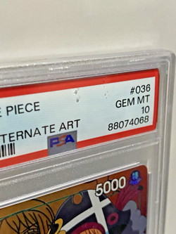 PSA 10 Nami Alternate Art OP02-036 | One Piece TCG Paramount War | GEM MINT - Image 3