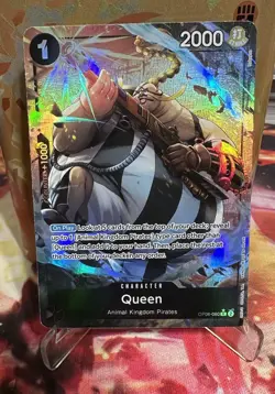 One Piece TCG: Two Legends OP08-080 Queen (Alternate Art / Parallel) - M/NM - Image 1