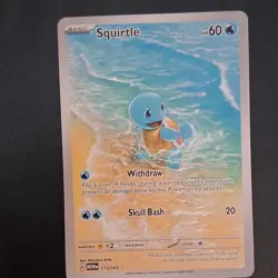 Pokemon TCG Squirtle 170/165 MEW Basic English Card 2023 - Image 4