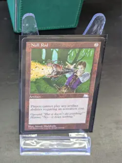 Null Rod - Weatherlight (1997) - LP - MTG Artifact - Vintage Magic Card - Image 1