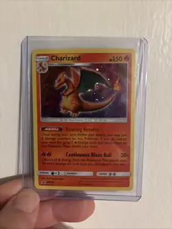 Pokemon TCG Sun & Moon Charizard SM226 Black Star Promo Holo Card NM Condition - Image 1