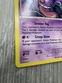 POKEMON TCG Gengar Generations #35/83 Holo Foil Rare Card 2016 - Image 2