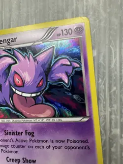 POKEMON TCG Gengar Generations #35/83 Holo Foil Rare Card 2016 - Image 4