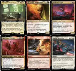 MTG Commander EDH Deck Mr. House, President and CEO 100 Magic Cards Custom - NM - Image 1