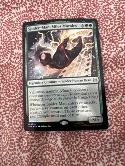 2025 Magic MTG Marvel's Spider-Man Miles Morales Spider Man Eternal Foil #0018 - Image 1