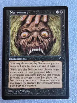 MTG Necromancy Visions #64 Enchantment Uncommon Magic The Gathering - Image 1