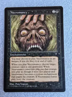 MTG Necromancy Visions #64 Enchantment Uncommon Magic The Gathering - Image 3