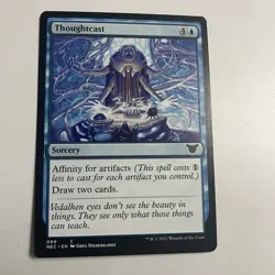 Mirrodin Thoughtcast MTG Magic the Gathering Sorcery 2022 - Image 1