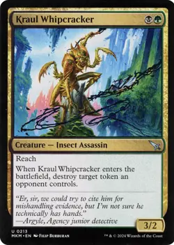 Kraul Whipcracker (b) MKM U 0213 MTG NM - Image 1