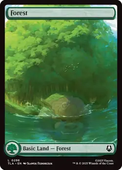4 x Forest (0296) - Avatar: The Last Airbender - Common - Basic Land Full Art - Image 1