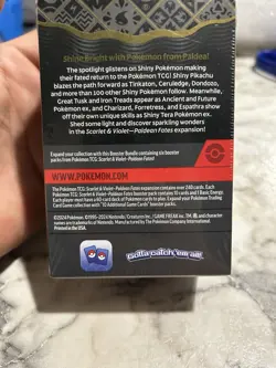 Pokemon TCG Scarlet and Violet Paldean Fates Booster Bundle, Sealed in 6 Packs - Image 3