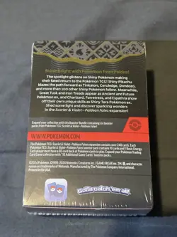 NEW AND SEALED-Pokemon TCG Scarlet & Violet Paldean Fates 6 Pack Booster Bundle - Image 2
