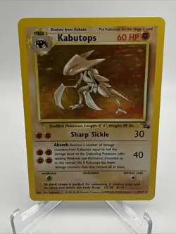 Kabutops ⭐ 9/62 Holo Rare Fossil 1999 Pokemon Vc - Image 1