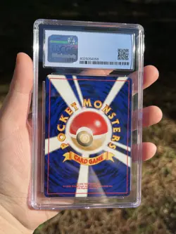 Dark Gengar Holo Darkness, And To Light Pokemon Japanese Neo CGC 8 - Image 2