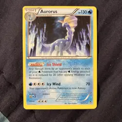 Pokemon 2014 XY Furious Fists Aurorus #26/111 Regular LP - Image 1