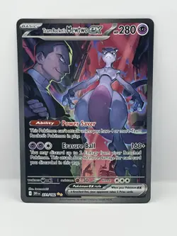Team Rocket's Mewtwo ex Sv10: Destined Rivals 231/182 Rare Holo 280HP Pokemon - Image 1