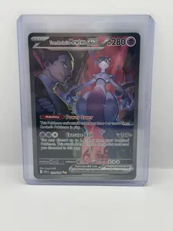 Team Rocket's Mewtwo ex Sv10: Destined Rivals 231/182 Rare Holo 280HP Pokemon - Image 4