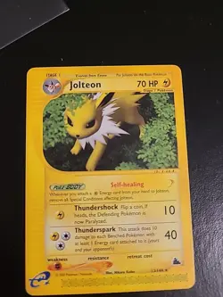 Pokemon Jolteon Skyridge 13/144 Non Holo Rare - E-Series Vintage WOTC NM/LP - Image 1
