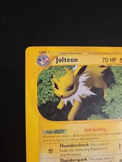 Pokemon Jolteon Skyridge 13/144 Non Holo Rare - E-Series Vintage WOTC NM/LP - Image 3