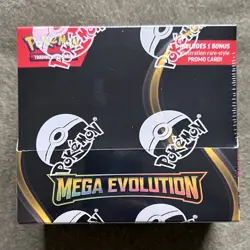 Pokemon TCG Mega Evolution Box Promo Lucario Gardevoir English Sealed - Image 1
