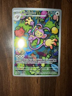 Pokemon: Ambipom - 107/094 - ME02: Phantasmal Flames (PFL) Illustration Rare - Image 1