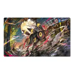 Umbreon Board Pokemon Playmat TCG CCG Play Pad Trading Card Game Mat Mousepad - Image 1