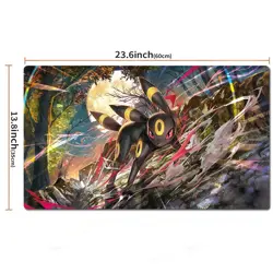 Umbreon Board Pokemon Playmat TCG CCG Play Pad Trading Card Game Mat Mousepad - Image 2