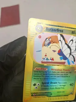 Butterfree 5/165 Expedition 2002 Reverse Holo Rare E-Reader Pokemon Card TCG - Image 3