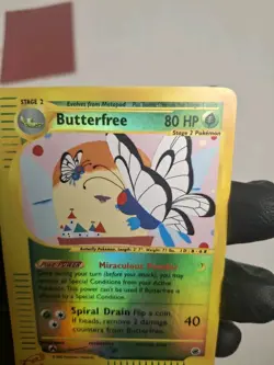 Butterfree 5/165 Expedition 2002 Reverse Holo Rare E-Reader Pokemon Card TCG - Image 4