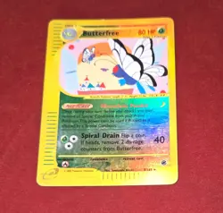 Butterfree 5/165 Expedition 2002 Reverse Holo Rare E-Reader Pokemon Card TCG LP - Image 2