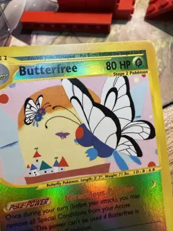Butterfree 5/165 Expedition 2002 Reverse Holo Rare E-Reader Pokemon Card TCG - Image 3