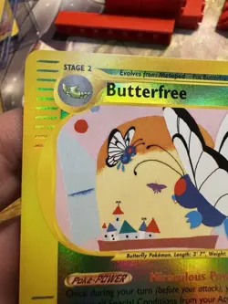 Butterfree 5/165 Expedition 2002 Reverse Holo Rare E-Reader Pokemon Card TCG - Image 4