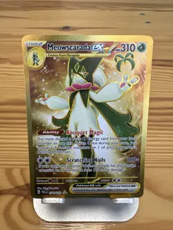 Pokemon TCG - Meowscarada EX Scarlet & Violet Paldea Evolved 271/193 Hyper (NM) - Image 1