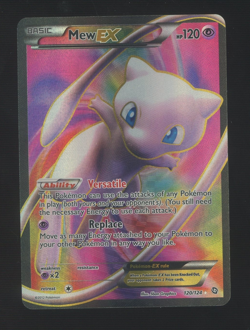 Mew EX 120 Full Art 120/124 Dragons Exalted Holo Ultra Rare Pokemon TCG - Image 1