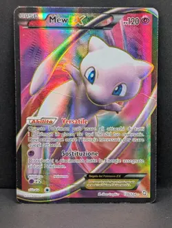Mew EX 120 Full Art 120/124 Dragons Exalted Holo Ultra Rare Pokemon TCG ITALIAN - Image 1
