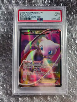 Pokemon - PSA 9 Mew EX Full Art - 120/124 - Dragons Exalted - Low Pop - Image 1