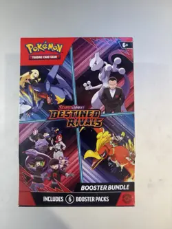 Pokemon Scarlet & Violet Destined Rivals Booster Bundle Box NEW Factory Sealed - Image 1