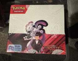 Pokemon TCG Scarlet & Violet DESTINED RIVALS Booster Box NEW Factory Sealed - Image 1